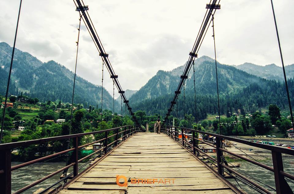 Entrance to Sharda Village, Kashmir, Pakistan